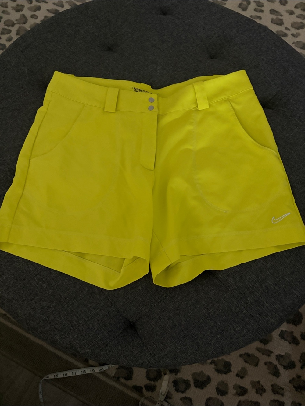 Nike Women’s Neon Chartreuse Golf  Shorts